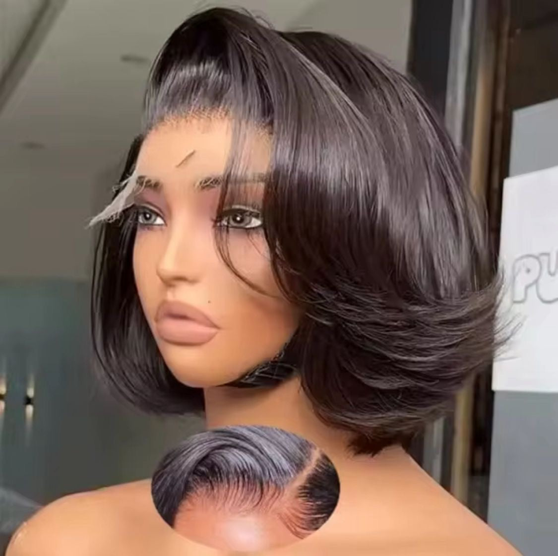 Luxury Pixi Cut – Lace HD 13x6 décolorée et customisée